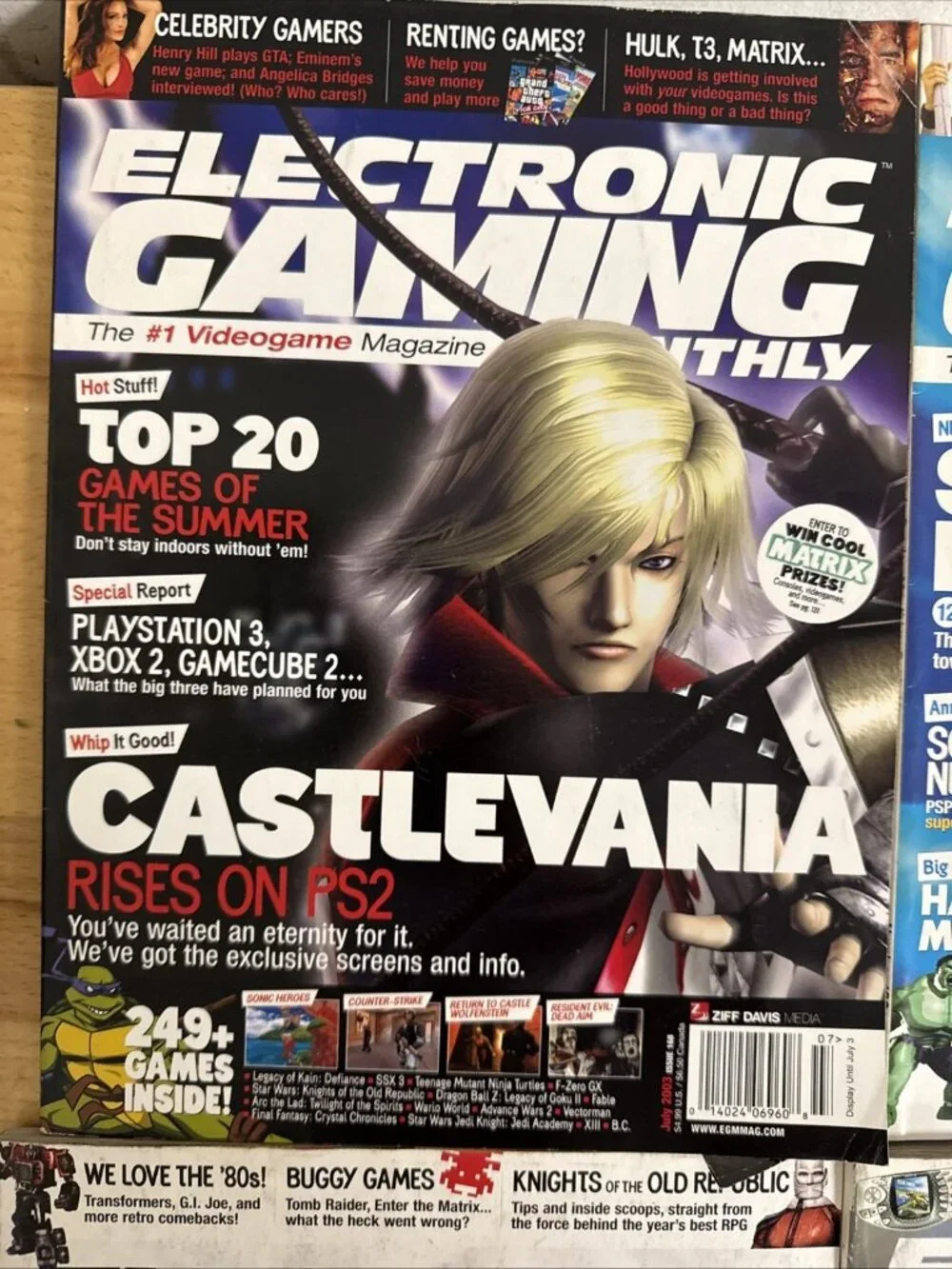 Electronic Gaming Monthly EGM Magazine Lot of 13, 2003 Full Year, Issues 162-173